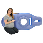 Float Your Bump in Bliss – The Ultimate Belly Down Pregnancy Pillow for Land & Water Comfort