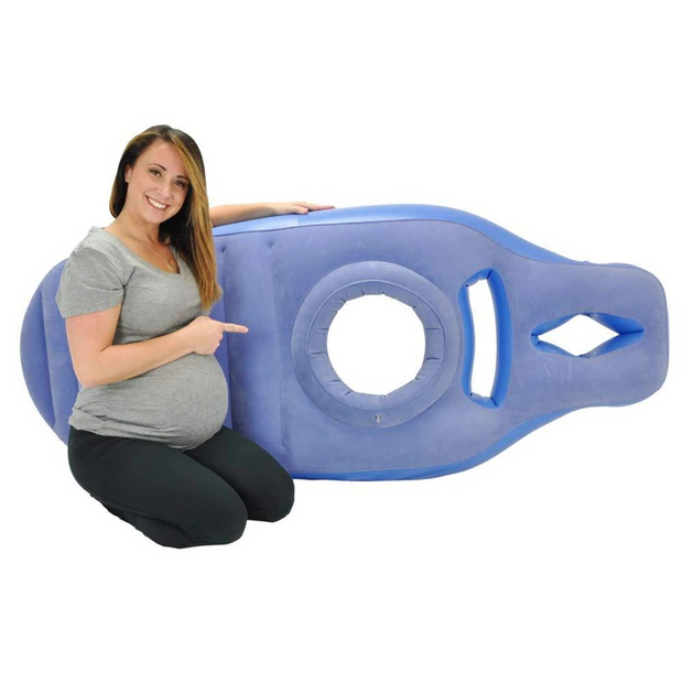 Float Your Bump in Bliss – The Ultimate Belly Down Pregnancy Pillow for Land & Water Comfort