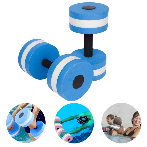💧 EVA Water Dumbbells | Burn Fat, Tone Up, No Strain — Get Slim While You Splash!