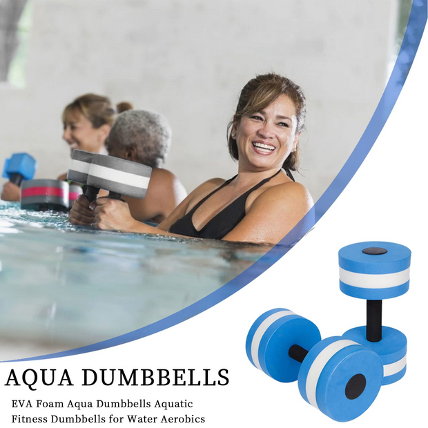 💧 EVA Water Dumbbells | Burn Fat, Tone Up, No Strain — Get Slim While You Splash!