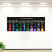 🏎️ Display wall frame for  Speed Champion series Full Collection /horizontal line display
