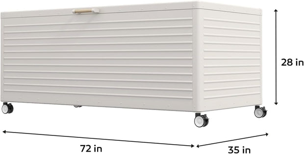Modern Outdoor Deck Box - Sleek, Durable & Spacious