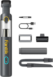 Crumbs in the car? Pet hair on your seats? Dust creeping into your keyboard? This mini cordless vacuum doesn’t clean — it devours.