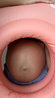 Float Your Bump in Bliss – The Ultimate Belly Down Pregnancy Pillow for Land & Water Comfort