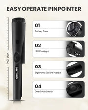 Ultra-Sensitive Handheld Metal Detector | Pinpoint Accuracy for Coins, Jewelry & Gold!