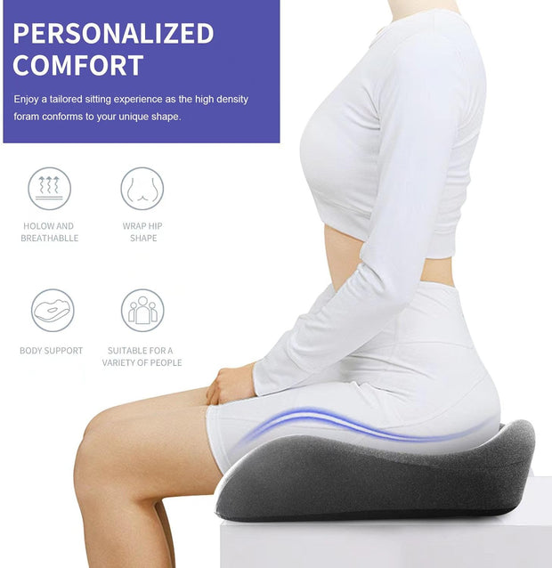 Orthopedic Seat Cushion – Sit Smarter, Work Better, Live Pain-Free!✨😌