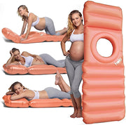 Float Your Bump in Bliss – The Ultimate Belly Down Pregnancy Pillow for Land & Water Comfort
