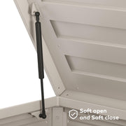 Modern Outdoor Deck Box - Sleek, Durable & Spacious
