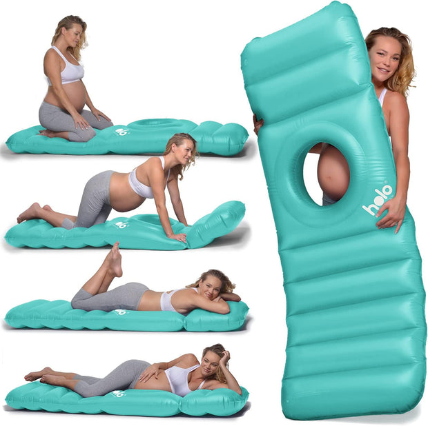 Float Your Bump in Bliss – The Ultimate Belly Down Pregnancy Pillow for Land & Water Comfort