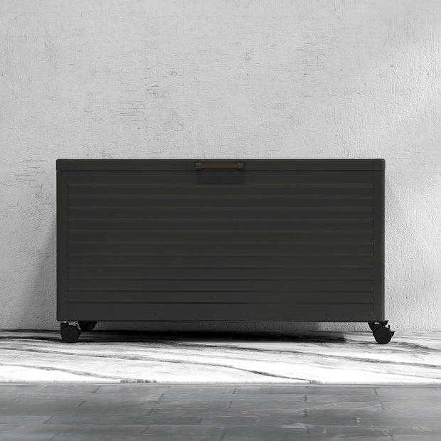Modern Outdoor Deck Box - Sleek, Durable & Spacious