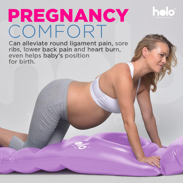 Float Your Bump in Bliss – The Ultimate Belly Down Pregnancy Pillow for Land & Water Comfort