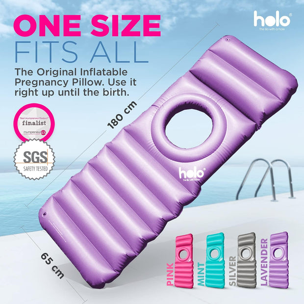 Float Your Bump in Bliss – The Ultimate Belly Down Pregnancy Pillow for Land & Water Comfort