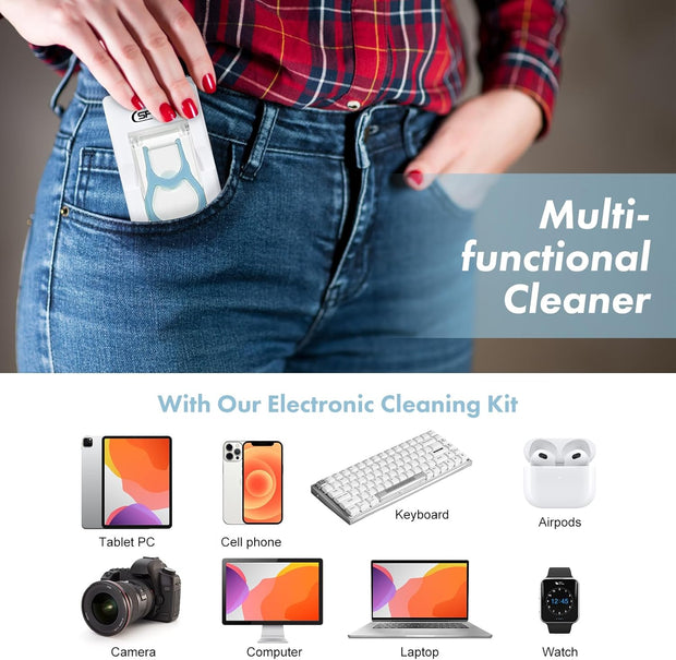 11-in-1 Gadget Cleaning Kit – Make Your Tech Sparkle Like New!