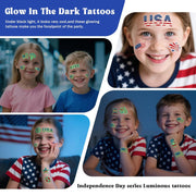 Explode with Style! 90PCS 4th of July Tattoos – Stars, Stripes & Fireworks That Scream FREEDOM! US