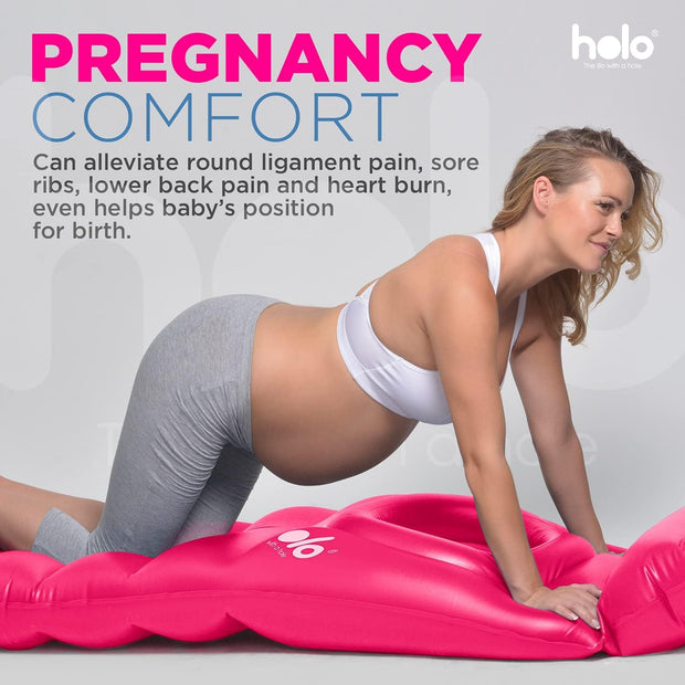 Float Your Bump in Bliss – The Ultimate Belly Down Pregnancy Pillow for Land & Water Comfort