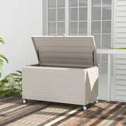 Modern Outdoor Deck Box - Sleek, Durable & Spacious
