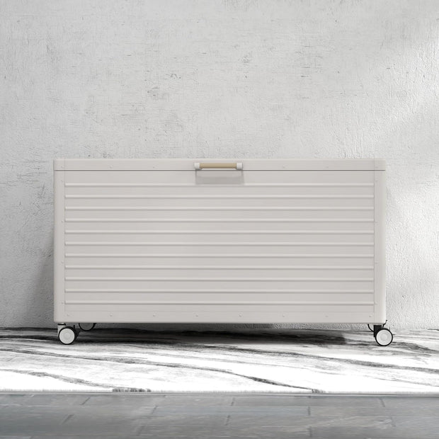 Modern Outdoor Deck Box - Sleek, Durable & Spacious