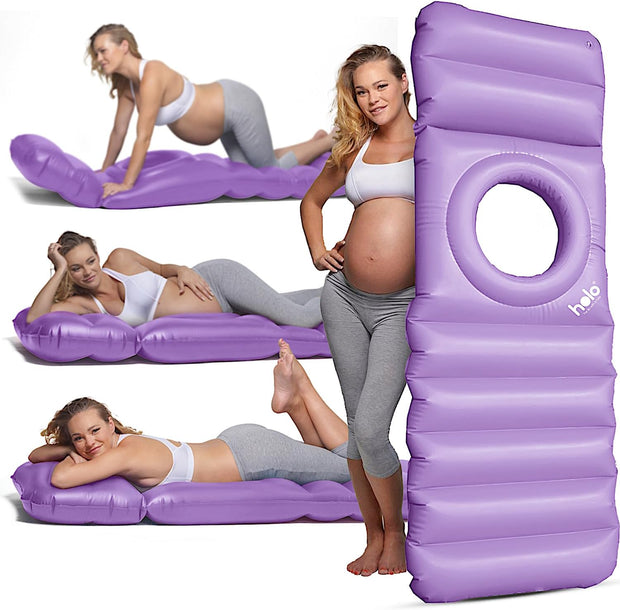Float Your Bump in Bliss – The Ultimate Belly Down Pregnancy Pillow for Land & Water Comfort