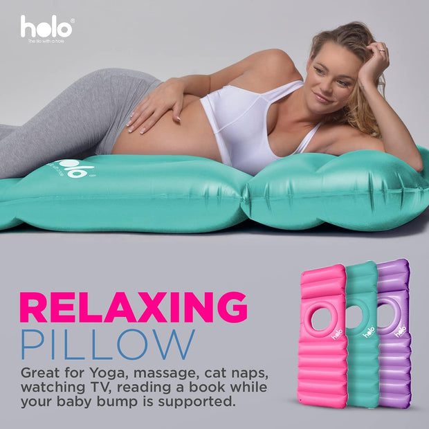 Float Your Bump in Bliss – The Ultimate Belly Down Pregnancy Pillow for Land & Water Comfort