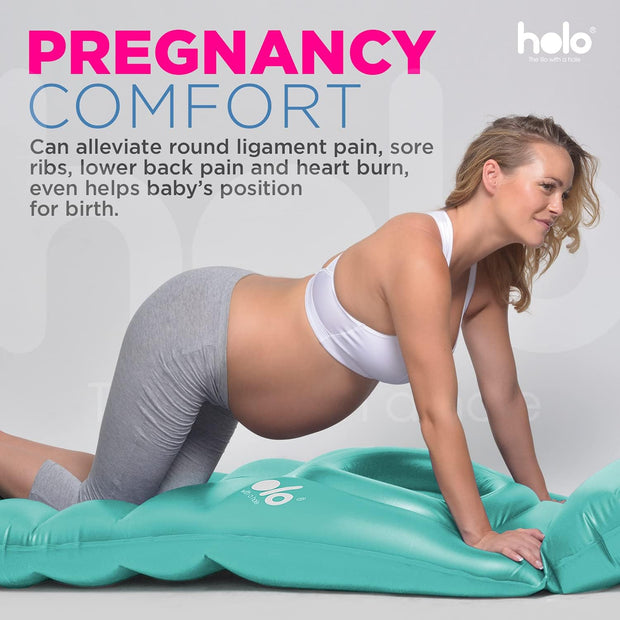 Float Your Bump in Bliss – The Ultimate Belly Down Pregnancy Pillow for Land & Water Comfort