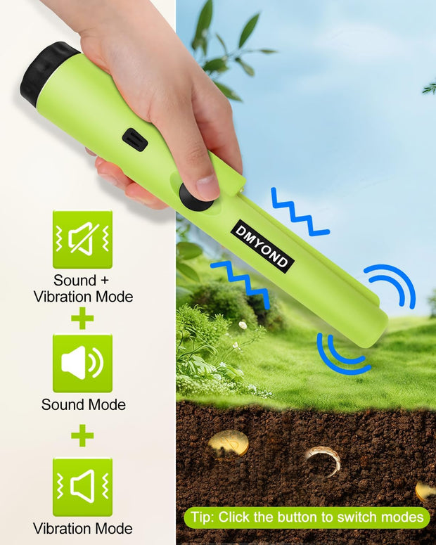 Ultra-Sensitive Handheld Metal Detector | Pinpoint Accuracy for Coins, Jewelry & Gold!