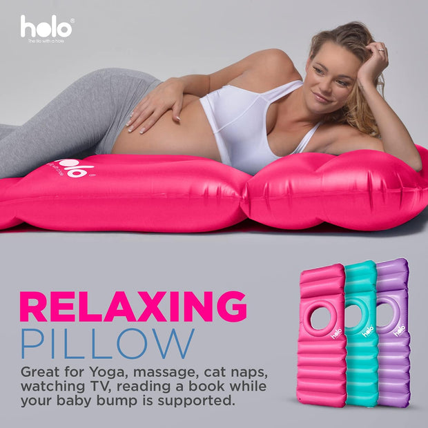 Float Your Bump in Bliss – The Ultimate Belly Down Pregnancy Pillow for Land & Water Comfort