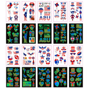 Explode with Style! 90PCS 4th of July Tattoos – Stars, Stripes & Fireworks That Scream FREEDOM! US