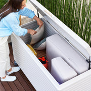 Modern Outdoor Deck Box - Sleek, Durable & Spacious
