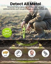 Ultra-Sensitive Handheld Metal Detector | Pinpoint Accuracy for Coins, Jewelry & Gold!