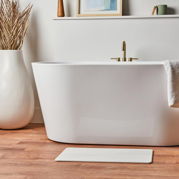 🛁 Quick-Dry Diatomite Stone Bath Mat – Non-Slip &amp; Stylish Bathroom Essential