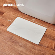 🛁 Quick-Dry Diatomite Stone Bath Mat – Non-Slip &amp; Stylish Bathroom Essential