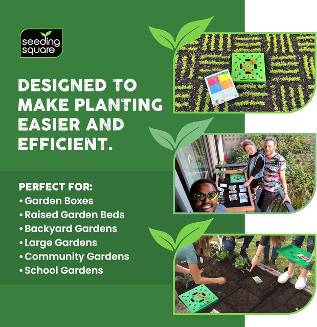 Smart Garden Planting Tool – Grow More Veggies in Less Space, Effortlessly!