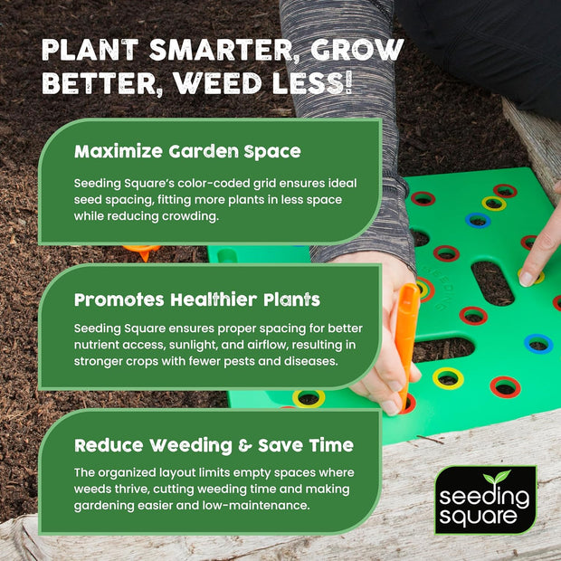 Smart Garden Planting Tool – Grow More Veggies in Less Space, Effortlessly!