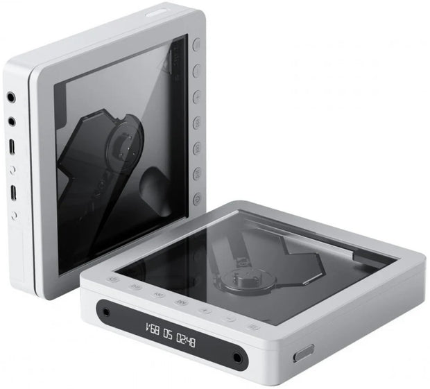 HiFi Portable CD Player with USB Ripping & 4.4mm Balanced Output - Audiophile-Grade Sound
